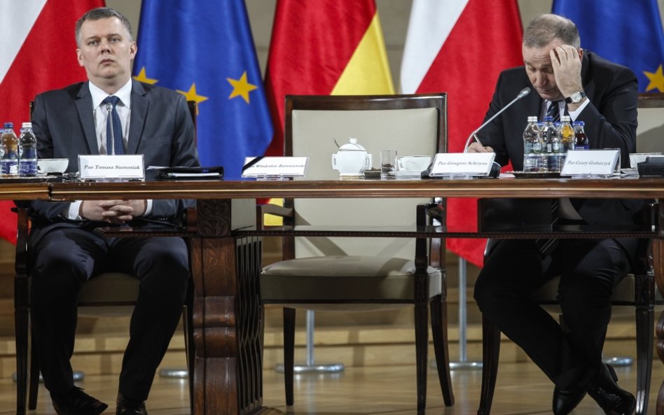 Tomasz Siemoniak i Grzegorz Schetyna