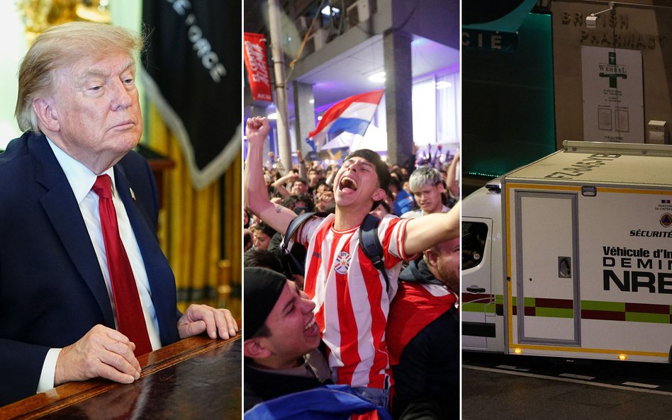 Donald Trump pisze, ile ma kosztować benzyna; Paragwaj świętuje wyeliminowanie Niemców; w Monako dos