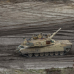 Czołg M1A2 Abrams na poligonie