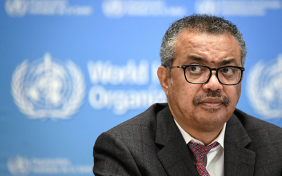 Dyrektor generalny Światowej Organizacji Zdrowia (WHO) Tedros Adhanom Ghebreyesus