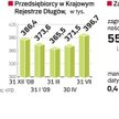 Po chwilowym kwartalnym spadku długi firm zaczęły się zwiększać. Jednym z powodów są słabnące efekty