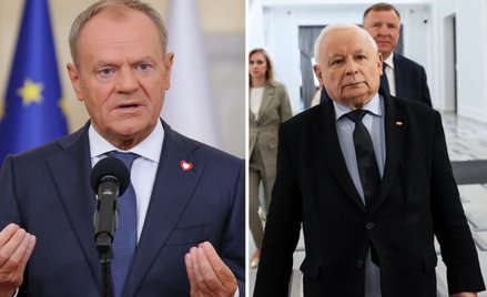 Donald Tusk i Jarosław Kaczyński