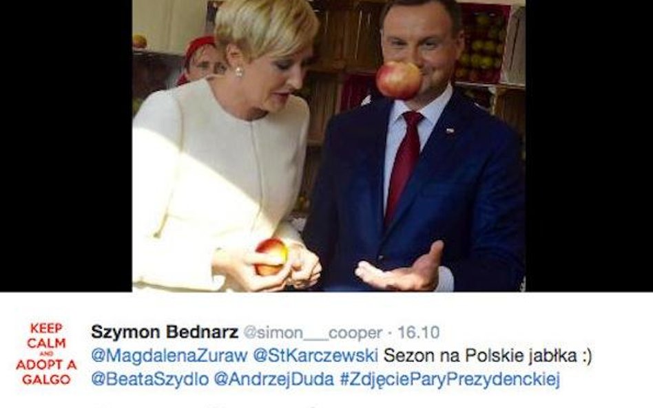 Prezydent jak gwiazda pop. Na Twitterze