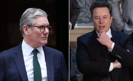 Keir Starmer i Elon Musk