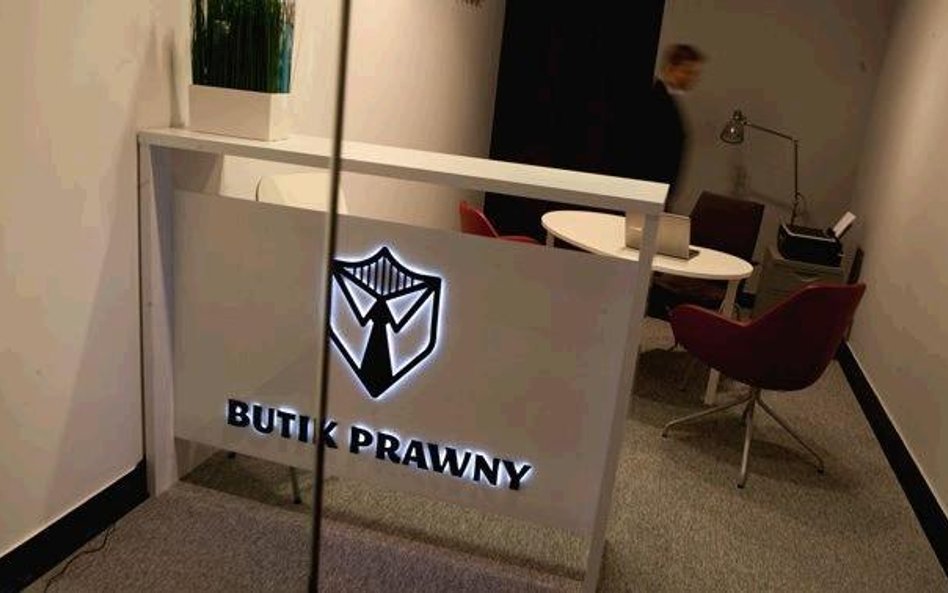 Prawnik w centrum handlowym. Czemu nie? - mówi Thierry Wickers