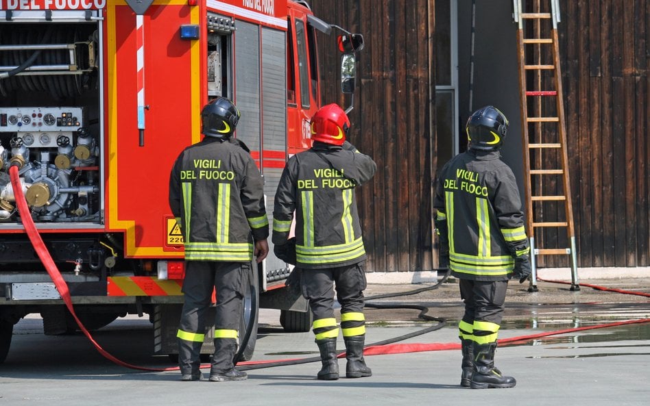 Włoskie służby ustalają, czy w wyniku eksplozji są osoby zabite lub ranne (zdjęcie ilustracyjne)