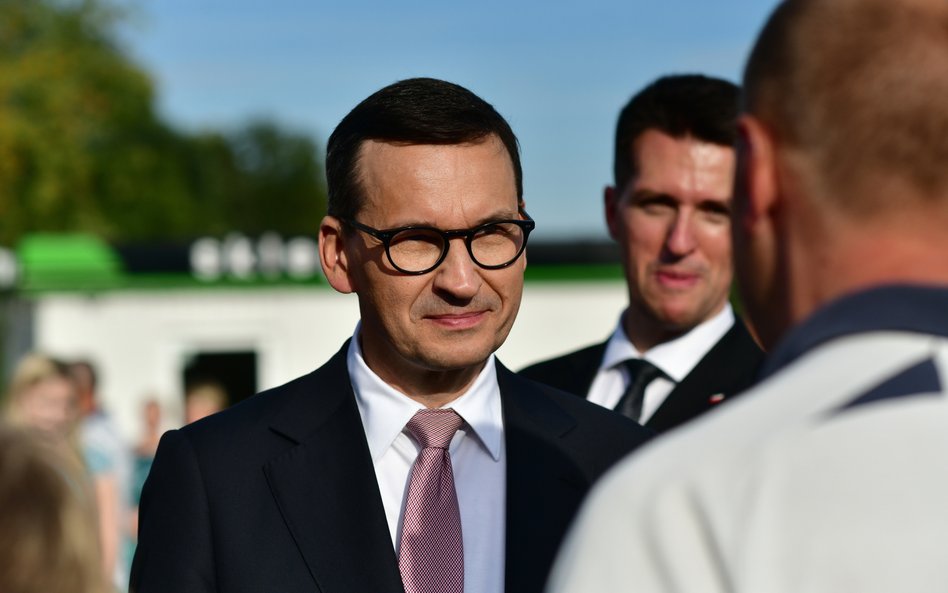 Premier Mateusz Morawiecki