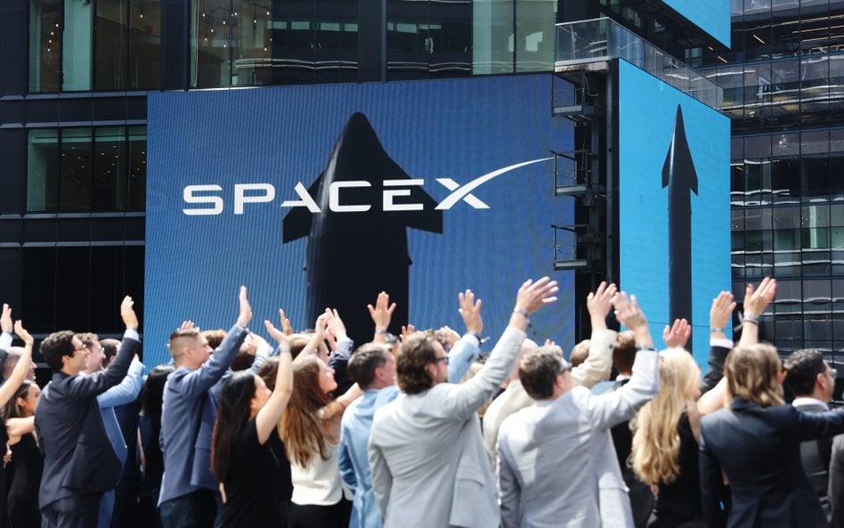 SpaceX prześcignął Microsoft