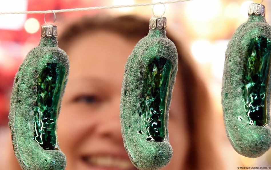 "German Christmas Pickle" staje się popularny także w Niemczech