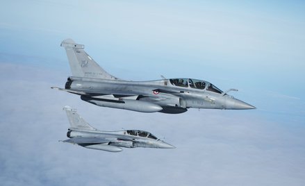 Samoloty Rafale francuskich sił powietrznych