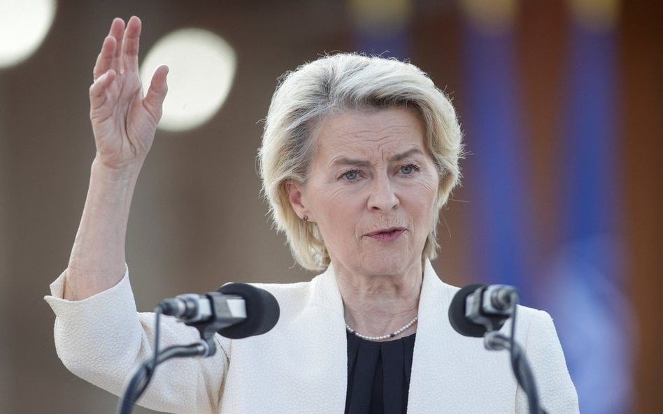 Przewodnicząca Komisji Europejskiej Ursula Von der Leyen