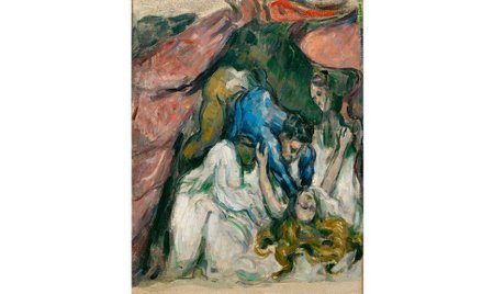 Paul Cézanne, „Uduszona kobieta”, 1875–1876, Musée d’Orsay w Paryżu