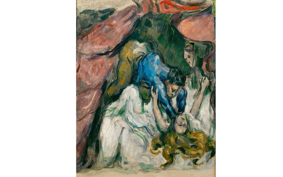 Paul Cézanne, „Uduszona kobieta”, 1875–1876, Musée d’Orsay w Paryżu