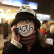 Manifestacja przeciwników ACTA w Łodzi
