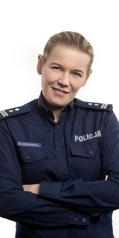 Mł. insp. Małgorzata Sokołowska: Myślę, że mój profil zachęca do munduru