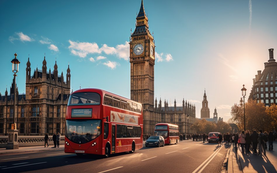 Wieża zegarowa Elizabeth Tower zwana potocznie Big Ben to jedna z londyńskich atrakcji.