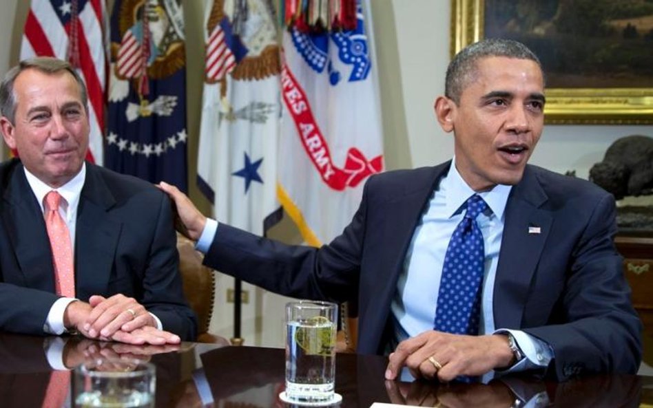 Czas na zgodę Barack Obama i John Boehner
