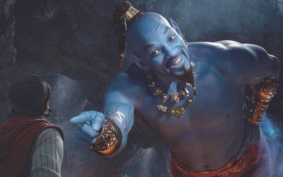 Will Smith jako wypuszczony z butelki dżin w nowej wersji „Aladyna”