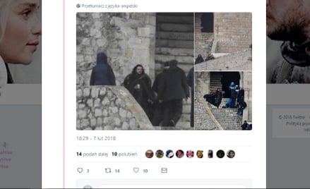 Wieści z planu "Gry o Tron": Kogo spotka Jon Snow?