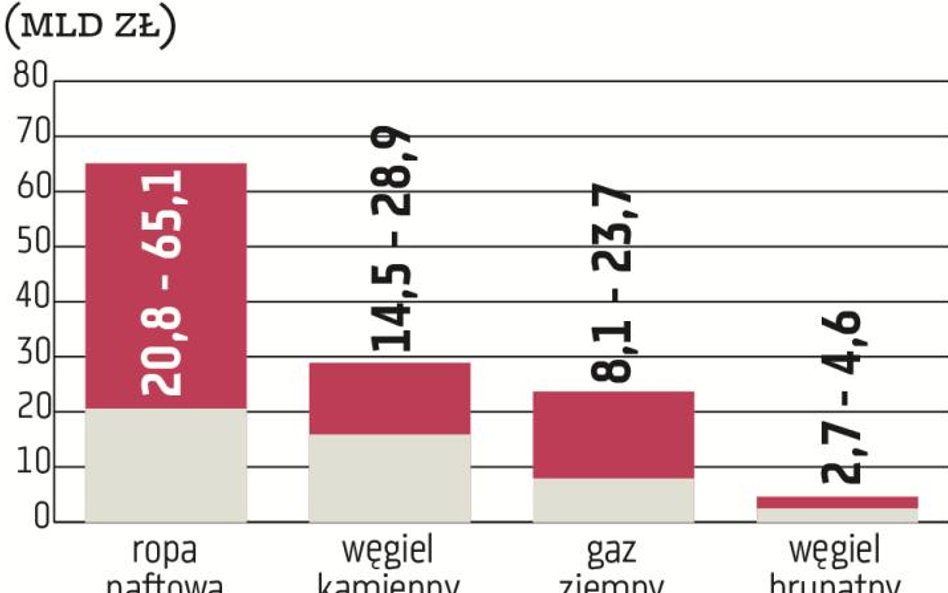 W Polsce, w ujęciu wartościowym, zdecydowanie najwięcej zużywanych surowców stanowią te wykorzystywa