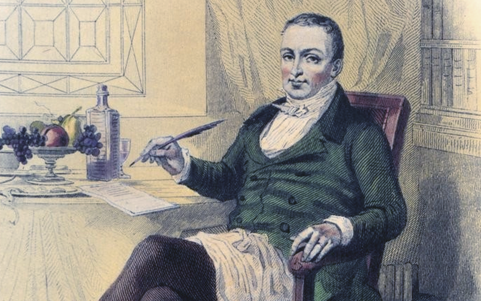 Jean Anthelme Brillat-Savarin, portret pośmiertny, autor nieznany
