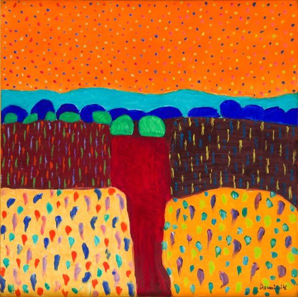 Obrazy Tadeusza Dominika cieszą się powodzeniem na rynku.