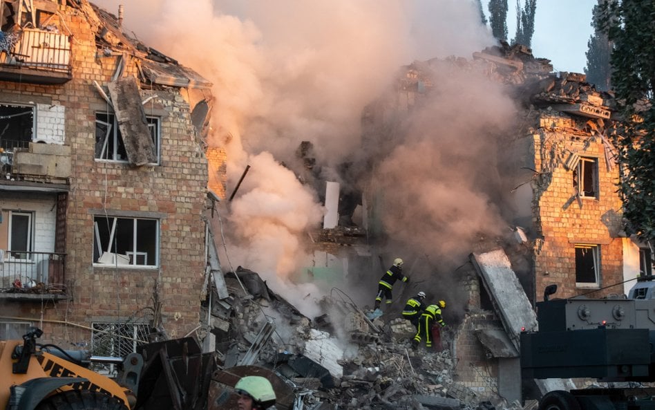 Skutki ataku na Kijów w nocy z 27 na 28 sierpnia