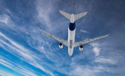 Pierwszy lot największego A350