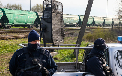 Rozpoczęła się fala kontroli importu zza wschodniej granicy. Na zdjęciu: wagony z ukraińskim zbożem 