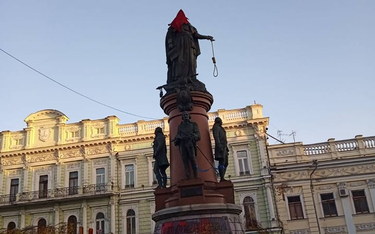 Pomnik carycy Katarzyny II w Odessie