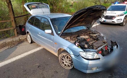 Pościg za polskim kierowcą na Słowacji. Padły strzały