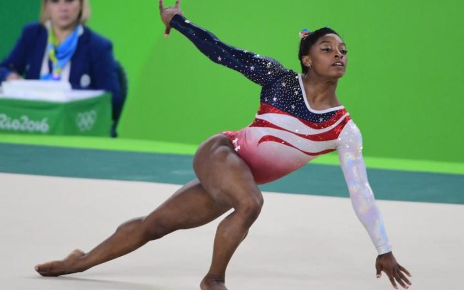Simone Biles zdobyła w Rio cztery złote medale.