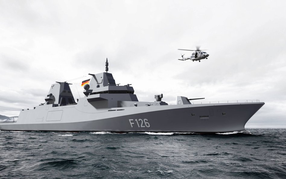 Fregaty Klasse126 otrzymają po dwie ośmiokomorowe wyrzutnie Lockheed Martin Mk41 VLS.