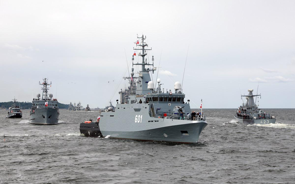 Niszczyciel min ORP Kormoran. Fot./DGRSZ/8. FOW.