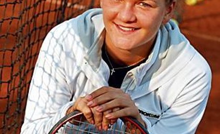 Agnieszka Radwańska na wielu światowych turniejach gra w koszulce z logo Krakowa