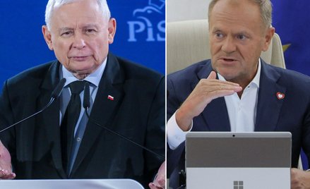Jarosław Kaczyński i Donald Tusk