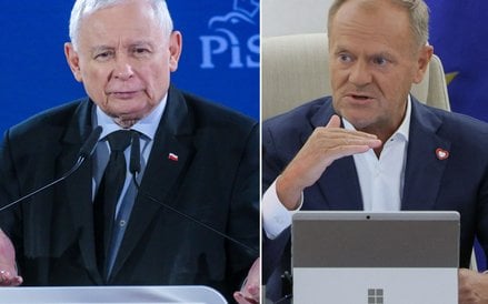 Jarosław Kaczyński i Donald Tusk