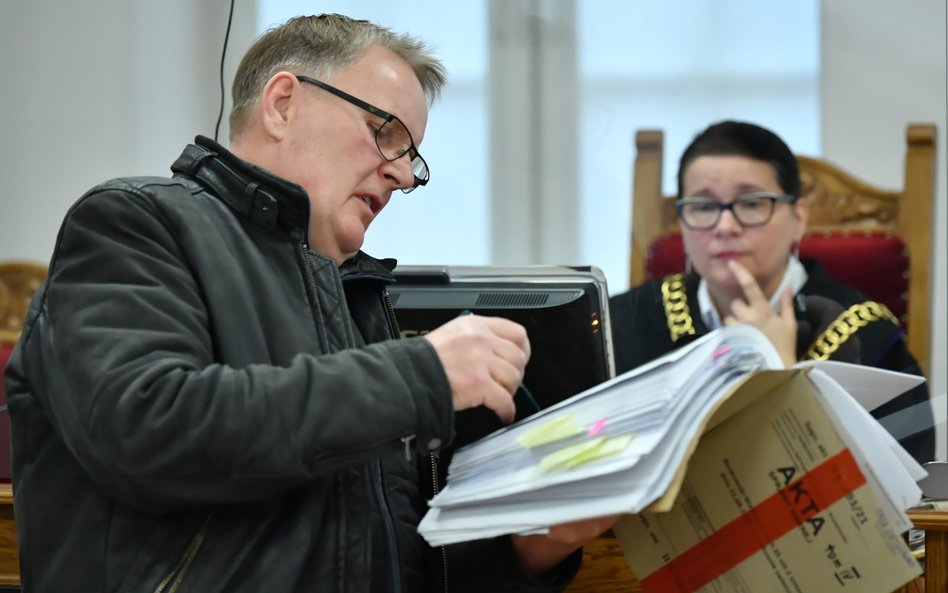 Były senator Waldemar Bonkowski (zgodził się na publikację wizerunku i danych osobowych) na sali roz