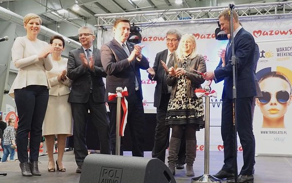 PolskąOrganizację Turystyczną reprezentował podczas otwarcia odchodzący wiceprezes Bartłomiej Walas 