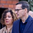 Były premier Mateusz Morawiecki z żoną