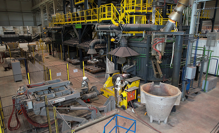 Huta Grupy Elemental w Zawierciu przetwarzająca metale z recyklingu (fot. materiały prasowe)