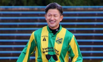 Kazuyoshi Miura ma 58 lat - i nadal zawodowo gra w piłkę
