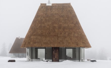 Projekt YOD Group nawiązuje do tradycyjnej ukraińskiej architektury wiejskiej.