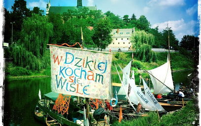 Tradycyjna Flota Wiślana – Dookoła Wody Festival Sandomierz.