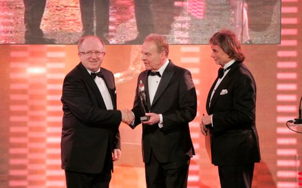 Wektory 202 - od lewej: Herbert Wirth, prezes KGHM, Andrzej Malinowski, prezydent organizacji PRP i 