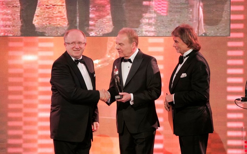 Wektory 202 - od lewej: Herbert Wirth, prezes KGHM, Andrzej Malinowski, prezydent organizacji PRP i 