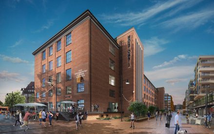 Sercem inwestycji i rodzącej się dzielnicy ma być Montownia, zabytkowy gmach, który zostanie zrewita