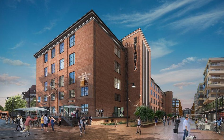 Sercem inwestycji i rodzącej się dzielnicy ma być Montownia, zabytkowy gmach, który zostanie zrewita