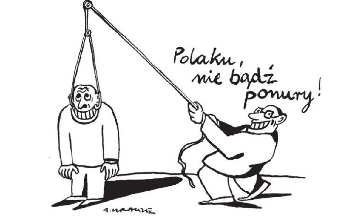 Komentarz rysunkowy. Polaku, nie bądź ponury! - rp.pl