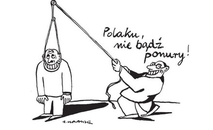 Komentarz rysunkowy. Polaku, nie bądź ponury!